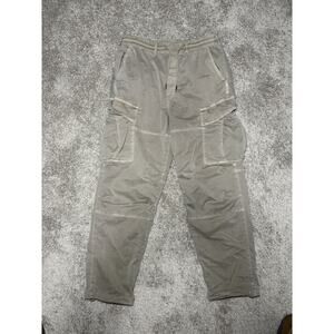 American Eagle Men’s Flex Relaxed Fit Cargo Pants Size Small Khaki/Tan